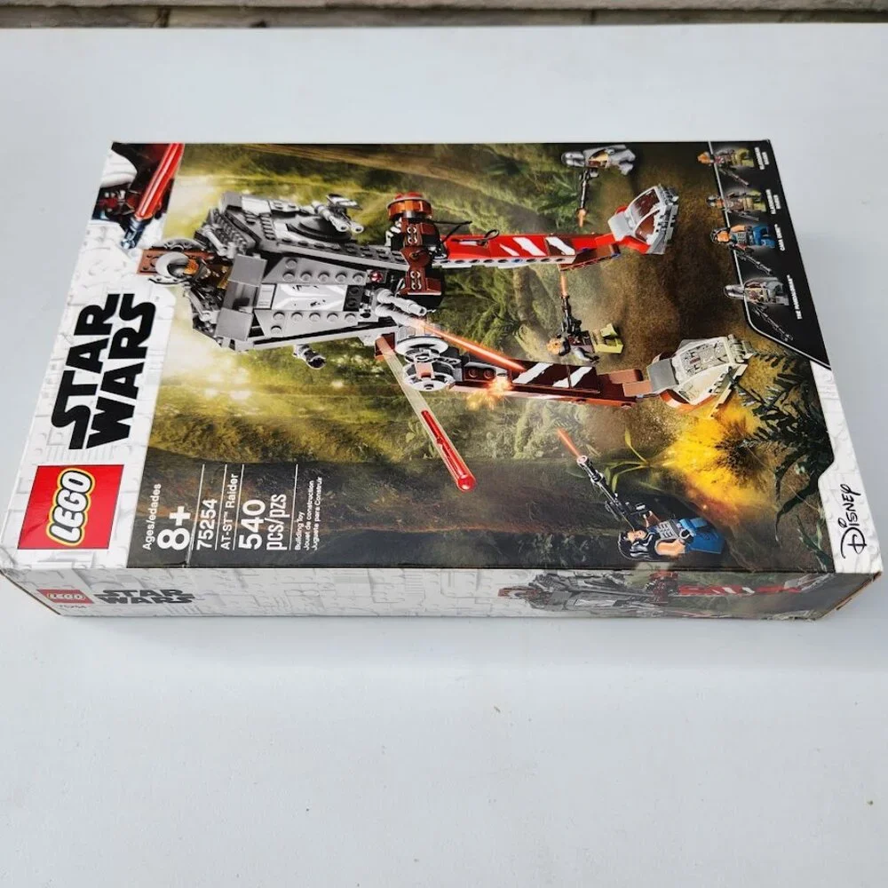 BRAND NEW LEGO Star Wars AT-ST Raider 75254 Minifigures Mandalorian 540 Pieces I